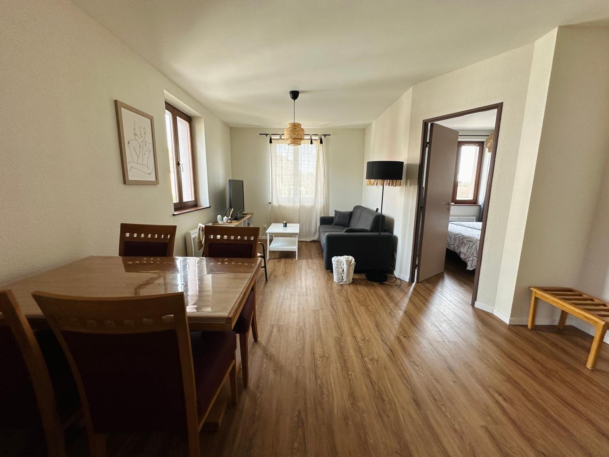 Charmant Appartement 2 Pieces Ostheim Kültér fotó