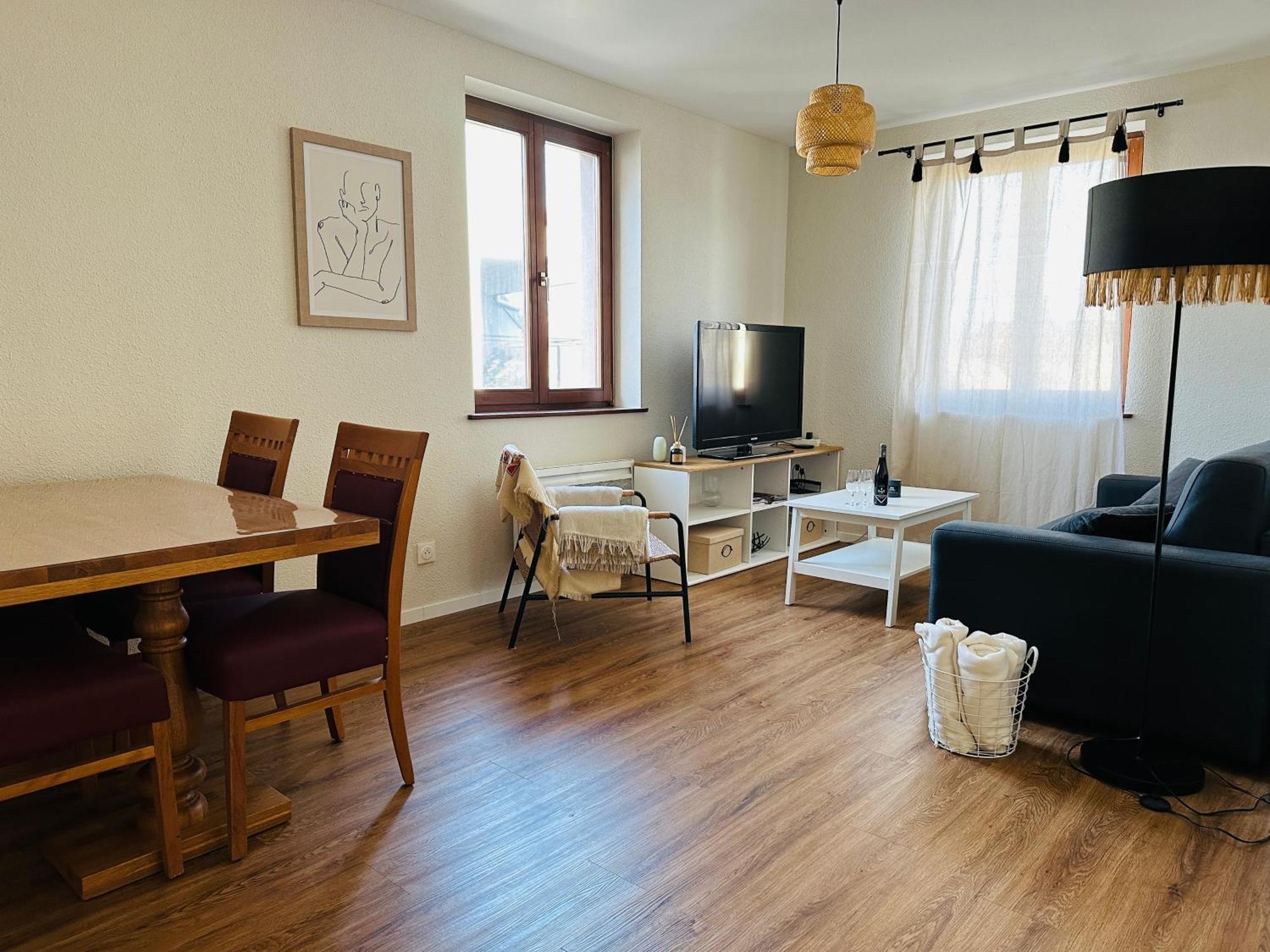 Charmant Appartement 2 Pieces Ostheim Kültér fotó