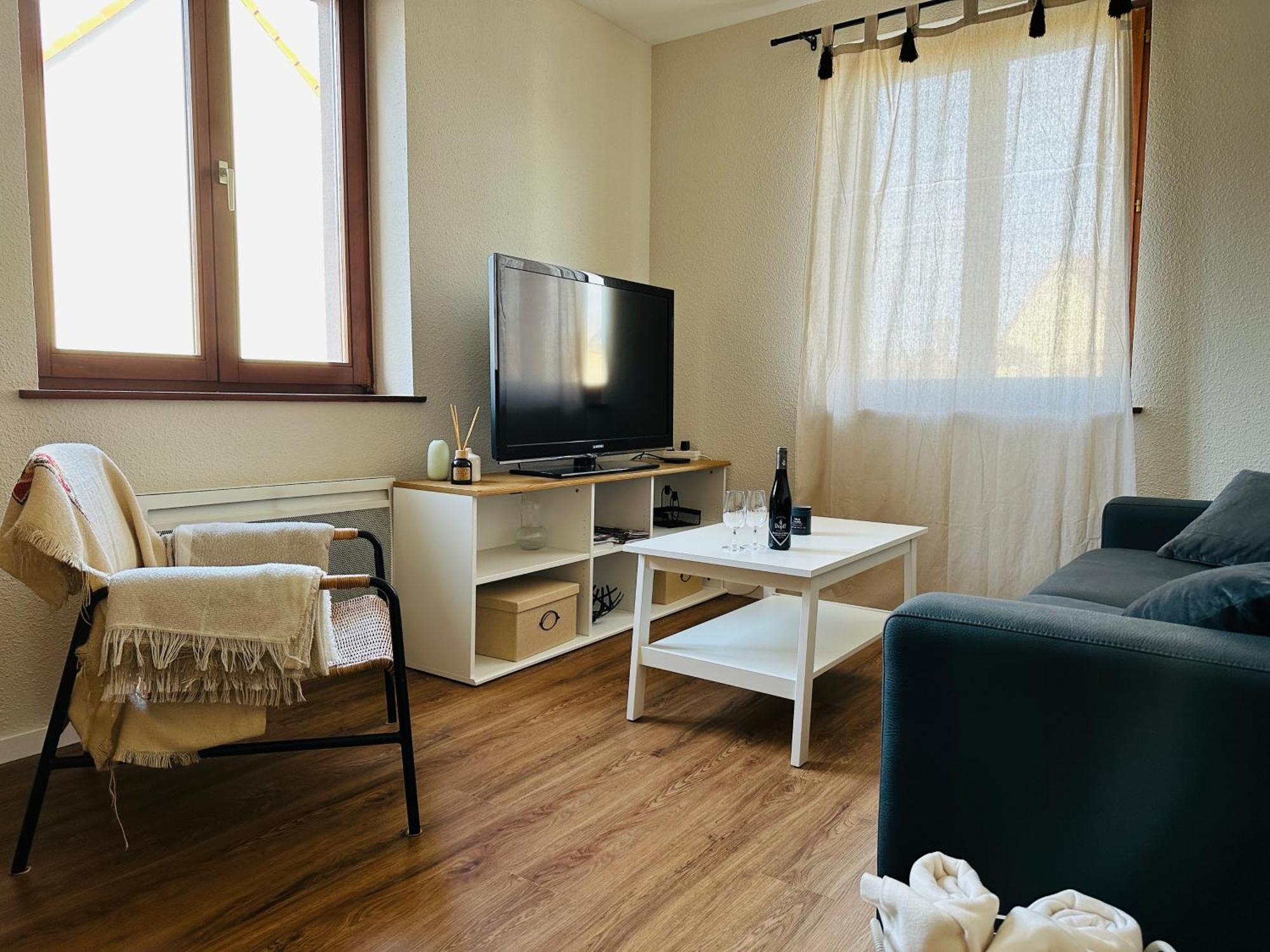Charmant Appartement 2 Pieces Ostheim Kültér fotó